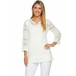 Laurie Felt crochet tunic